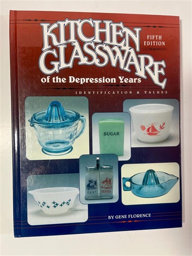 Kitchen Glassware of the Depression Years Fifth Edition - Etsy
