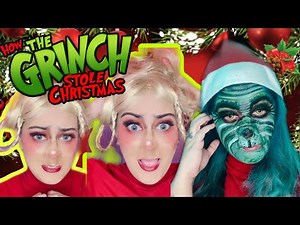 Cindy Lou Who Makeup Tutorial 2020