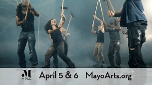 “STOMP has a beat that just won’t quit!” - San Francisco Chronicle STOMP is explosive, inventive, provocative, witty, and utterly unique—an unforgettable experience for audiences of all ages. The international percussion sensation uses everything but conventional percussion instruments – matchboxes, wooden poles, brooms, garbage cans, Zippo lighters, hubcaps – to fill the stage with magnificent rhythms. See what all the noise is about April 5 & 6 at MPAC! https://bit.ly/STOMPatMPAC | Mayo Perfor