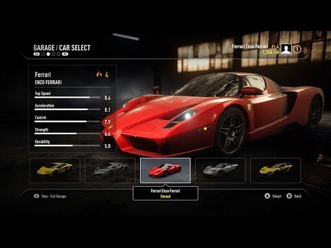 NFS Rivals - All Cars