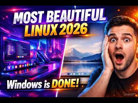 The Most Beautiful Linux Distros of 2026 🔥 Stunning UI That Beats Windows & macOS