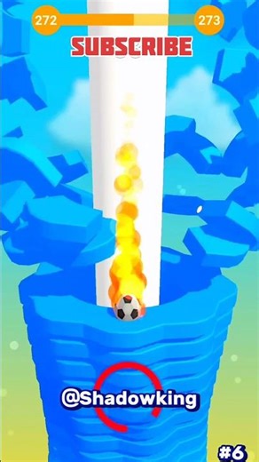 Stack Ball ⚽ Part 151 #stackballgame #stackballsolution #stackball #game #shorts