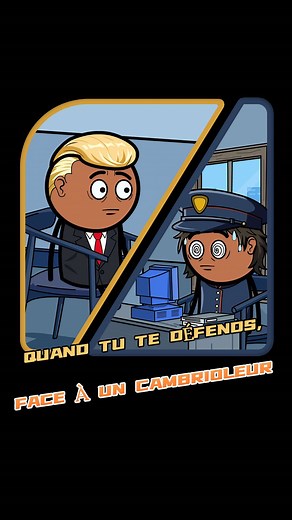 @Eliot - Quand tu te défends, face à un cambrioleur #humour #sketch #drole #animation #humourfrancais