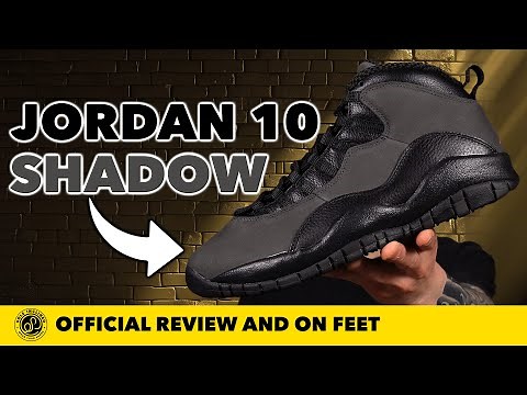 Return of an OG! Air Jordan 10 'Shadow' In Depth Review and On Feet.