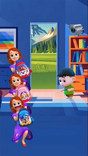 কোনটা আমার আসল মা। Bangla chotoder cartoon #shorts