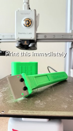 Bambulab Scraper: Essential Tool for Your 3D Printer