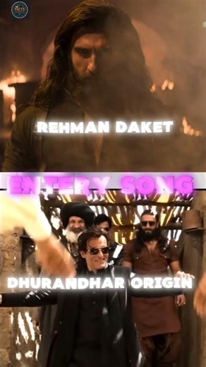 DHURANDHAR REHMAN DAKAIT Entry Song Origin 😱 #shorts