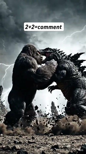 Godzilla vs King Kong/ ☠️☠️☠️/ earth destoryer 🌍🌍🌍/ blood war 🔥🔥🔥/ #viral #ytshorts