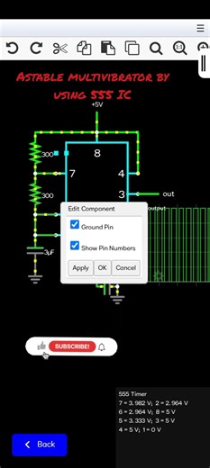 #AstableMultivibrator #Electronics #EEE #CircuitTheory #ElectronicsLab #SquareWave #TechShorts