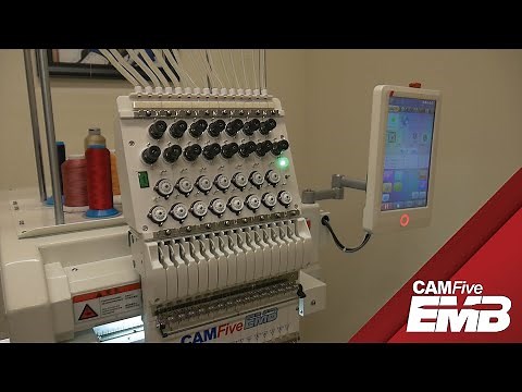 TUTORIAL 1 - HOW TO BECOME INTO AN EMBROIDERY OPERATOR | CAMFive EMBROIDERY MACHINE SETTING THREADS