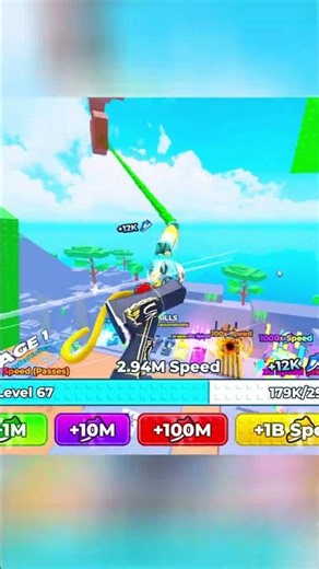 +1 Speed Monkey Escape roblox Level 67 SPEED UPGRADE! 🚀 3M Speed!