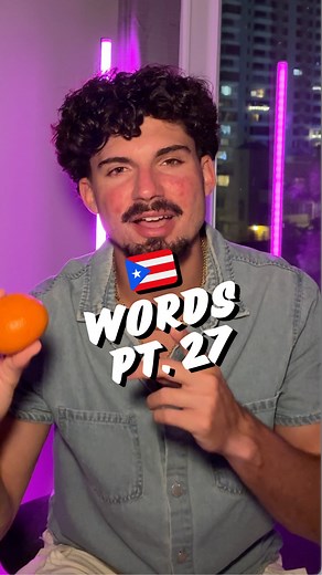 Puerto Rican Word of the Day 🇵🇷: China 🍊 This might look like an orange to you — but in Puerto Rico, it’s called a china. Even the color isn’t naranja, it’s chinita. So if someone calls you china in Puerto Rico… they’re probably not talking about the country. 😂🇵🇷 #PuertoRico #Boricua #LenguajeBoricua #EspañolCaribeño #CulturaPR #NoSaboKids | Austin Merrill