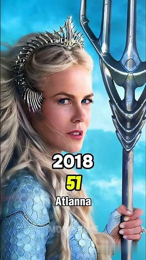 Aquaman ( 2018 - 2025 ) Cast Then and Now #movietime #evolution #aquaman #jasonmomoa