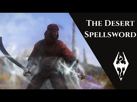 Skyrim Build Gameplay - The Desert Spellsword