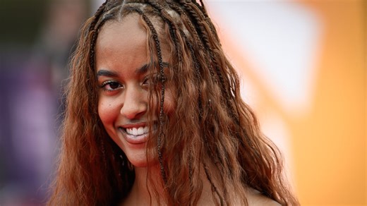 Malia Obama Debuts Fiery Red Hair After Yoga Class in Los Angeles