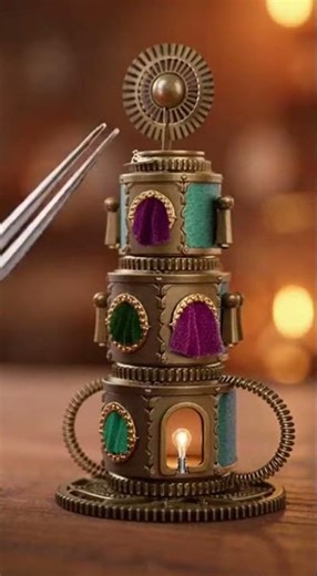 Building a Steampunk Mansion for a Mouse #storytelling #whimsical #miniatures #magic #cinematic