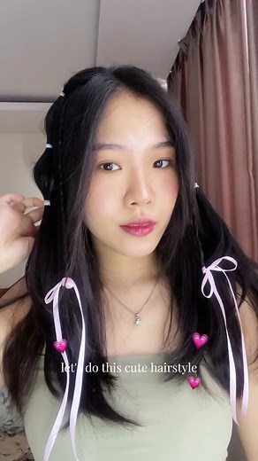 Quick and Easy Ribbon Hairstyle Ideas in 5 Minutes