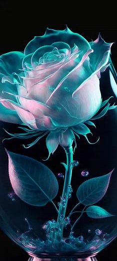 Fondos de pantalla animados de flores y rosas