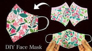 วิธีทำหน้ากากผ้า สำหรับไว้ใช้ร่วมกับหน้ากากอนามัย DIY Face Mask Sewing Tutorial #4 | Rin DIY สอนพับใบเตยแบบต่างๆ
