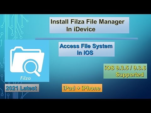 How to install Filza file manager with Cydia in iOS ll iOS 9.3.5 supported ll Get Filza file manager