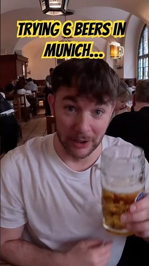 TRYING 6 BEERS IN MUNICH