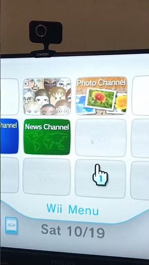 Wii menu in dolphin emulator