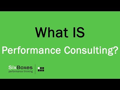 Performance Consulting Part 1 | What IS Performance Consulting?