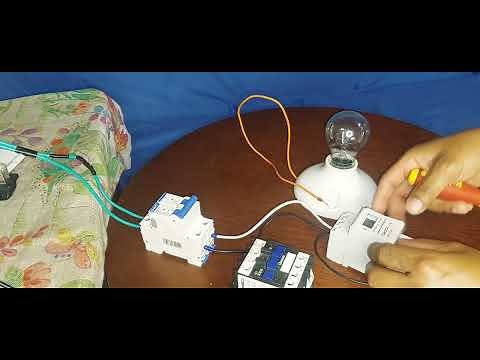 Como conectar un timer + programación y asociado con un contactor.