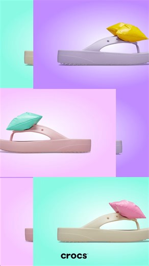 " Elevate Your Style with the Crocs Platform Flip!  Comfort meets chic with every step." | Crocs | Facebook