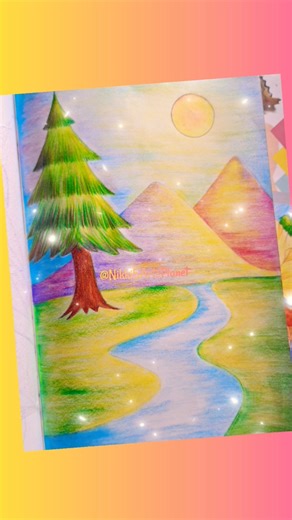 Christmas Drawing Easy #colors #pencilart #easy #shortsvideo #shorts