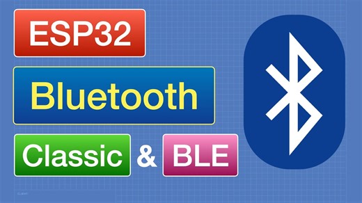 蓝牙经典与BLE 使用ESP32 | Bluetooth Classic & BLE with ESP32
