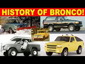 History of the Ford Bronco - Bronco Archives with Ted Ryan