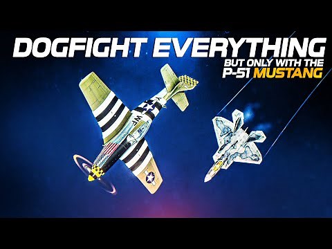 Dogfight Everything But Only In The P-51 Mustang | Digital Combat Simulator | DCS |