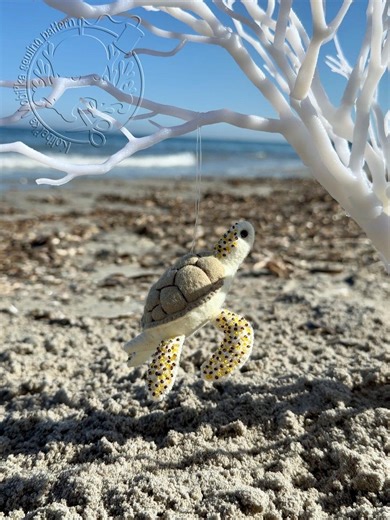 Sea Turtle Felt Ornaments PDF Pattern Set - Etsy