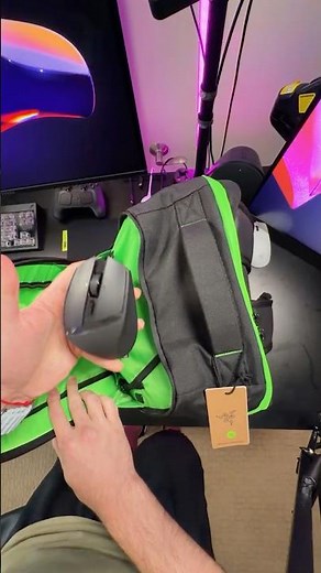 Best Travel Gaming Set Up! -- Razer Rogue V4 #gaming #shorts