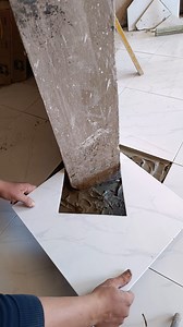 Cut the ceramic tile at 45 degree angle correctly. | كريم رضوان محترف السيراميك