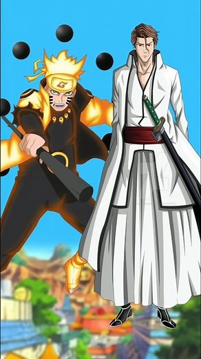 Naruto Vs Aizen #naruto #aizen #bleach