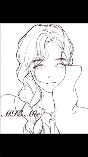 Digital Drawing Process of Character Art