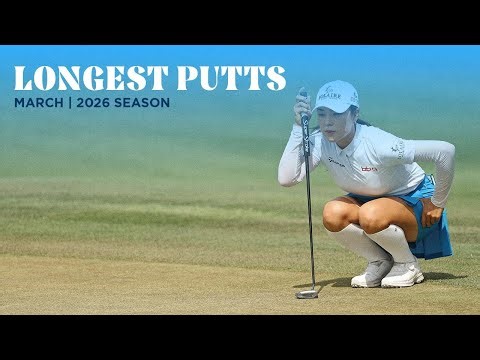 Longest Putts of March | 2026 Season