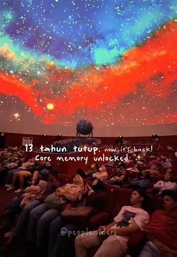 Taman Ismail Marzuki Planetarium Kembali Dibuka