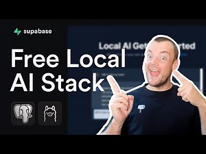 Build AI Apps FREE - A Free Local AI Stack You Should be Using