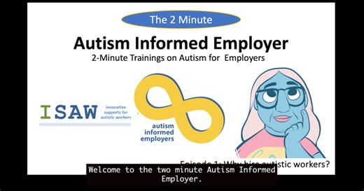 Two Minutes Trainings on Autism for Employers | Tracy Belfield, Ed. S.