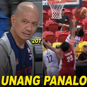 1.4M views · 31K reactions | Sa wakas nanalo narin ang Rain or shine! | Halos ma-stress si coach Yeng dahil umabot pa sa Double OT! | Sports TV Philippines | Facebook