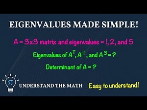 Find the Eigenvalues of a Matrix’s Transpose, Inverse, and Power