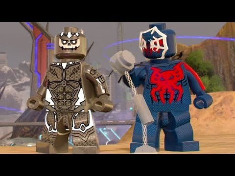 LEGO Marvel Super Heroes 2 - Drone Destroyer Challenge (All 10 Drones Destroyed)