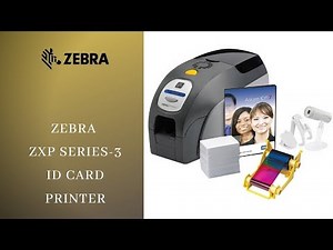 Zebra ZXP Series-3 ID Card Printer