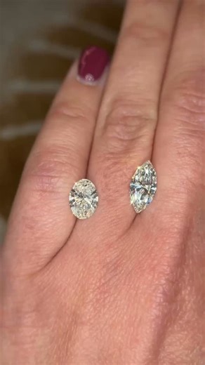 Oval vs. Marquise Two iconic cuts, two completely different vibes. Oval diamonds bring soft, timeless elegance… while Marquise cuts deliver that bold, elongated brilliance that commands attention. Which shape steals your heart? Tell us your favorite! #OvalVsMarquise #DiamondStyle #EngagementRingInspo #DiamondComparison #WhichOneWouldYouChoose #JewelryLove #BridalStyle #MonmouthCountyNJ #ColtsNeckNJ #ItsJVB #JVincent #JVincentJewelers #JVincentDesigns #JVincentTeam #JVincentFamily | J. Vincent Je