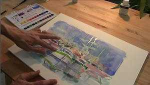#video 5mn pour savoir comment utiliser le drawing gum à l'aquarelle. #aquarelle #DrawingGum #LiquideDeMasquage #MaskingFluid #AtelierSennelier | Sennelier