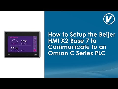 How to Setup the Beijer HMI X2 Base 7 to Communicate with an Omron C Series PLC