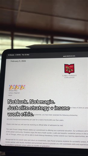 Elite Strategy for Top University Applications